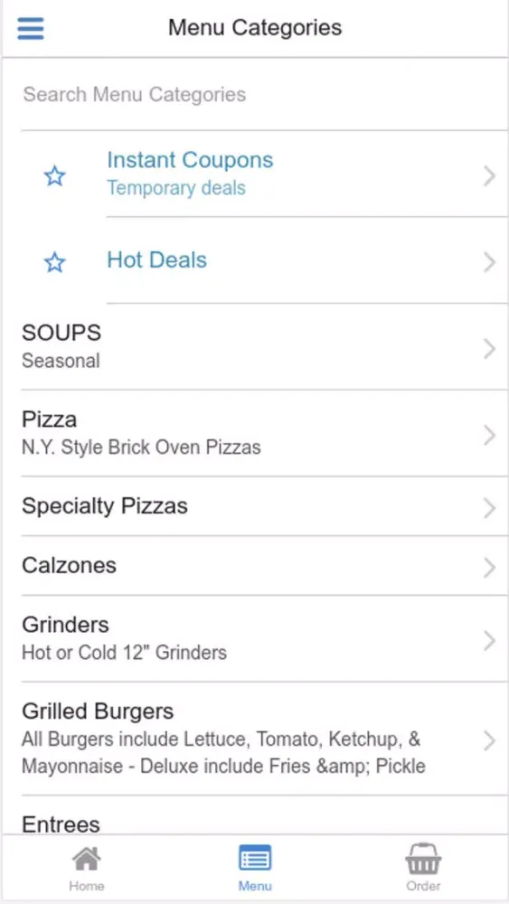 Bella Luna Pizza स्क्रीनशॉट