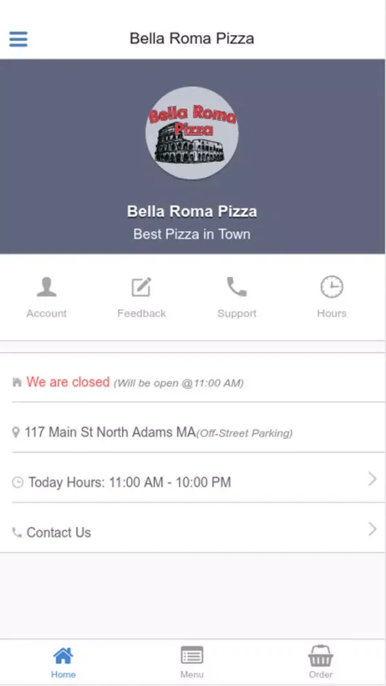 Capturas de pantalla de Bella Roma Pizza North Adams MA