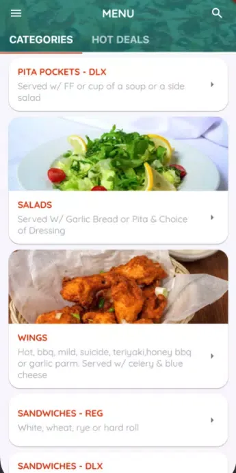 Capturas de pantalla de Falcon Pizza Hamden