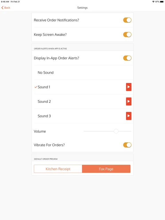 allHungry Tracker iPad  Screenshots