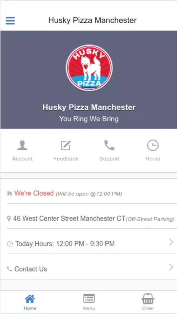 Capturas de tela do Husky Pizza Manchester