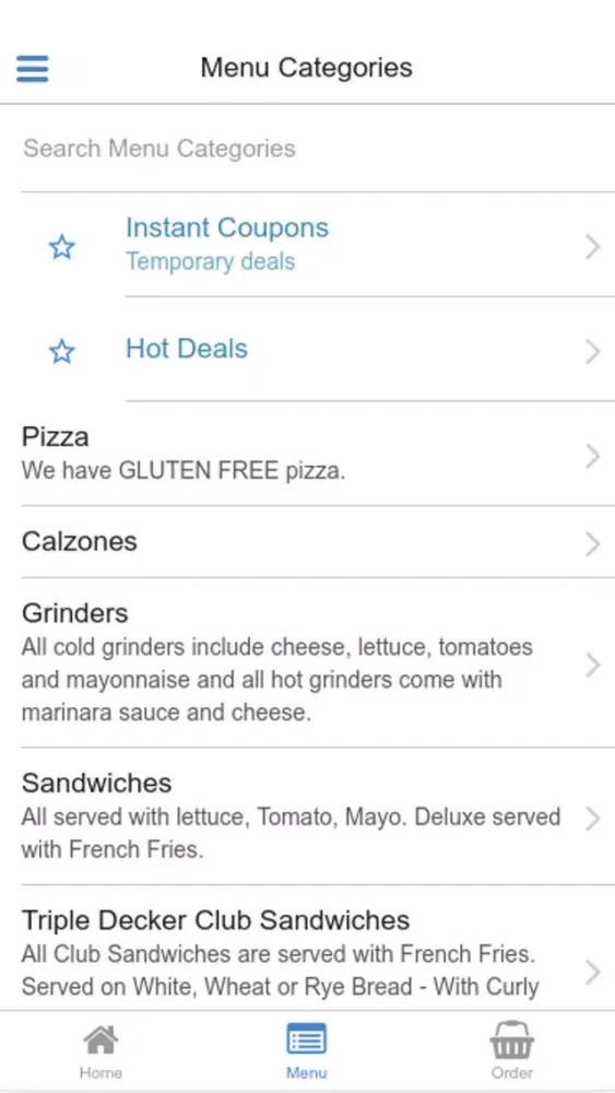 Capturas de tela do Husky Pizza Manchester
