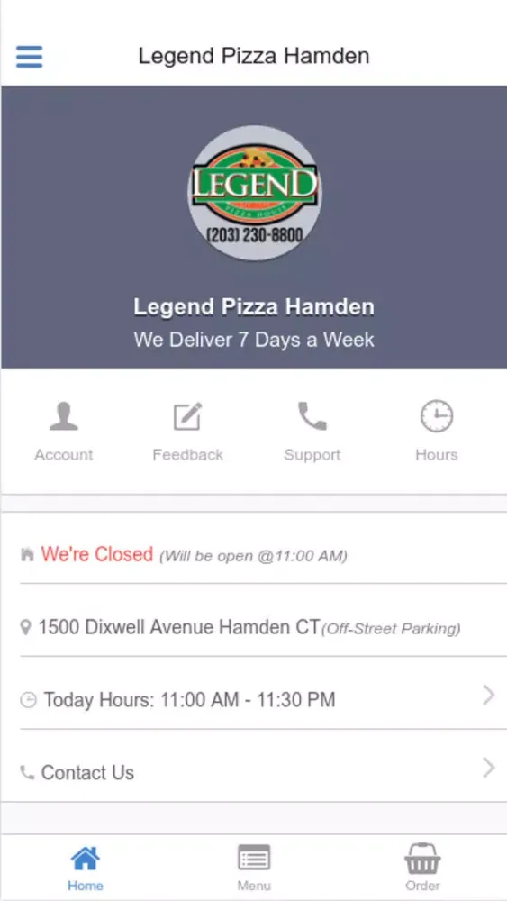 Legend Pizza Hamden Ekran Görüntüleri