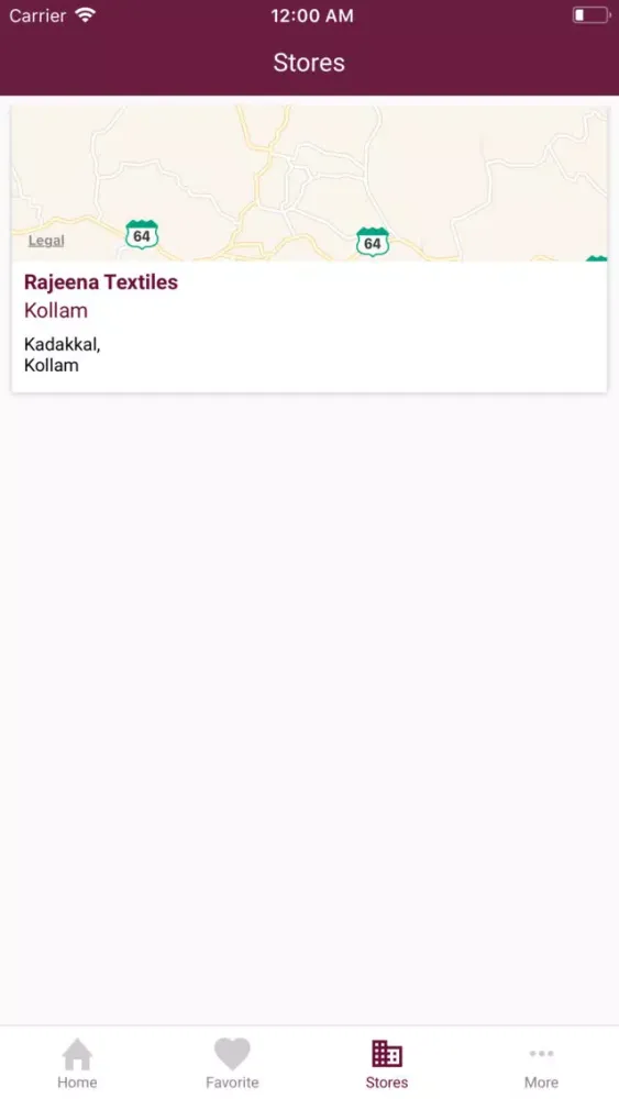 Capturas de tela do Rajeena Silks