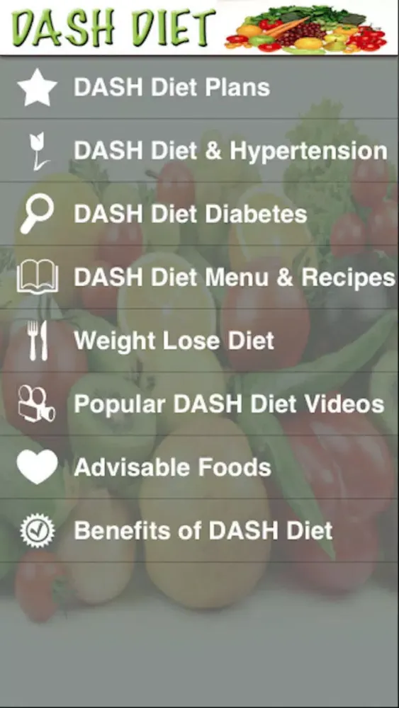 Screenshot di DASH Diet: Pain Free Lose Weight and Healthy Diet