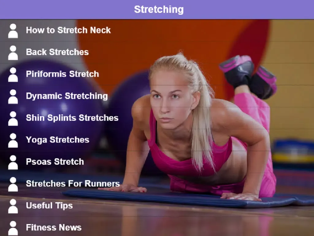 Stretching Exercises - Learn How To Stretch iPad 应用截图