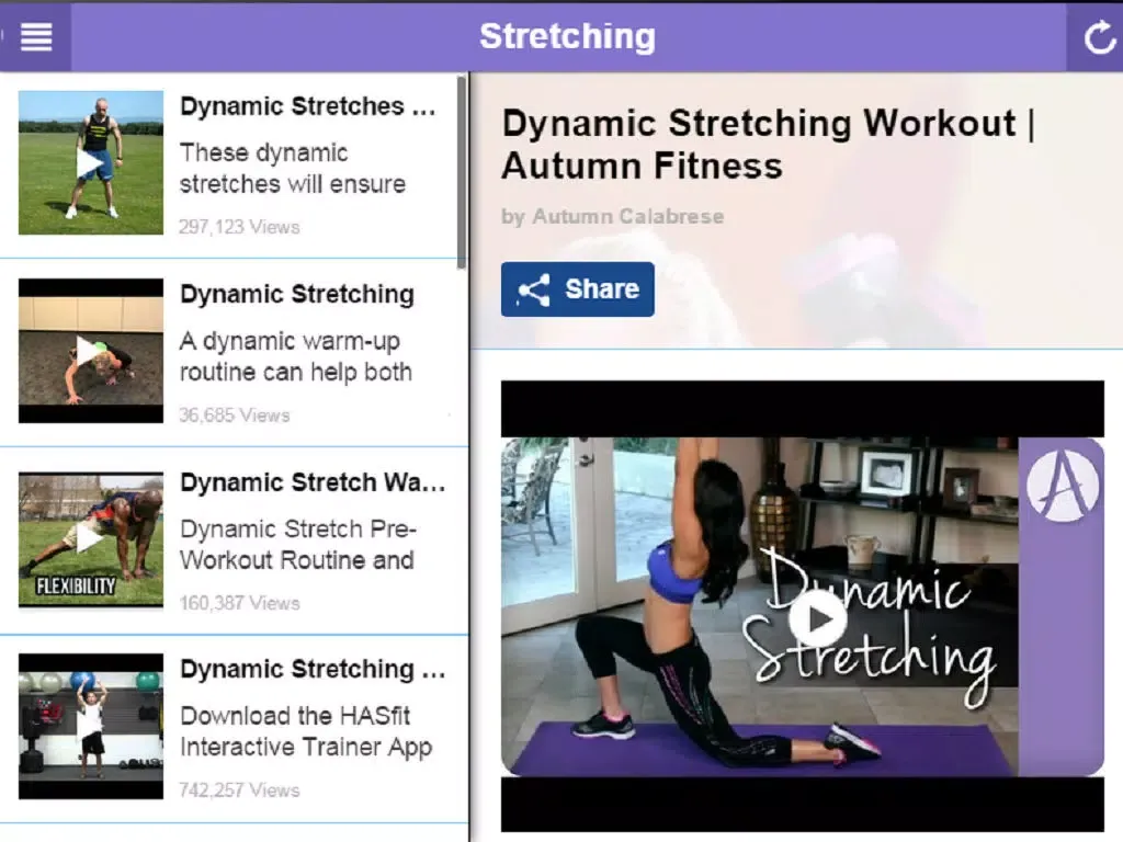 Stretching Exercises - Learn How To Stretch iPad 应用截图