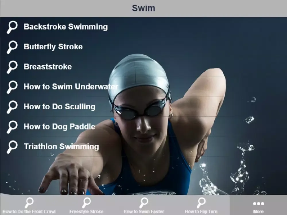 Swim Lessons - Learn How to Swim Easily iPad  Screenshots