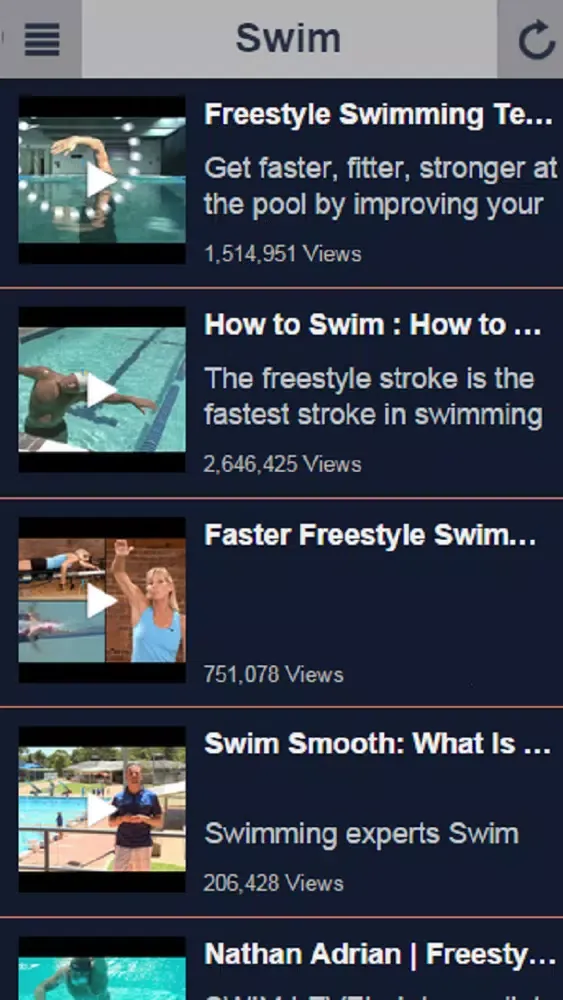 Swim Lessons - Learn How to Swim Easily Screenshots