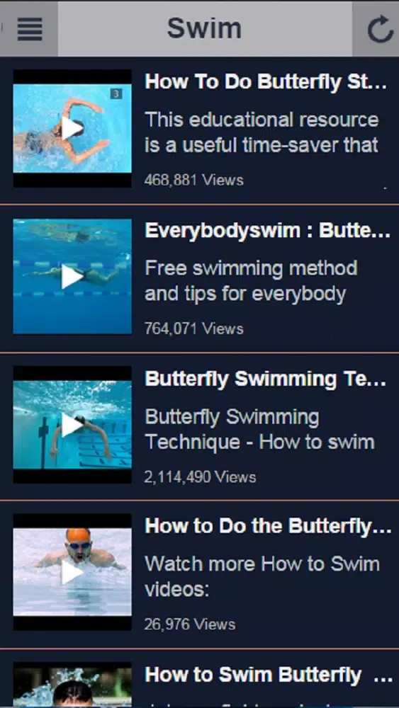 Swim Lessons - Learn How to Swim Easily Screenshots
