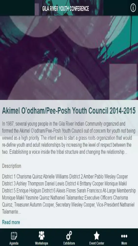 27th GRIC Youth Conference Screenshots
