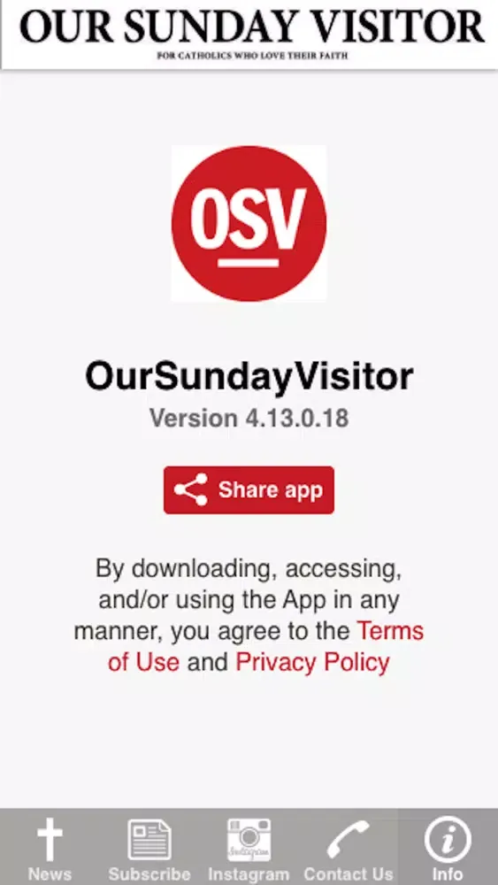 OurSundayVisitor سکرین شاٹس