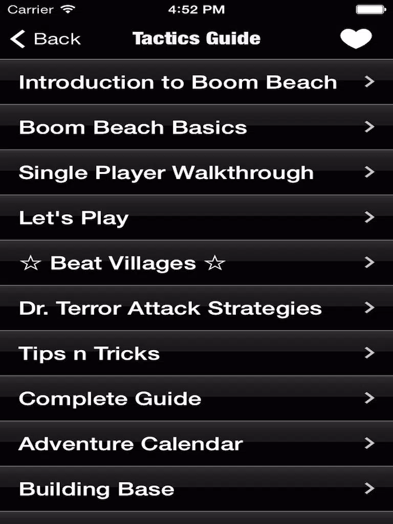 Massive Guide for Boom Beach iPad  스크린샷