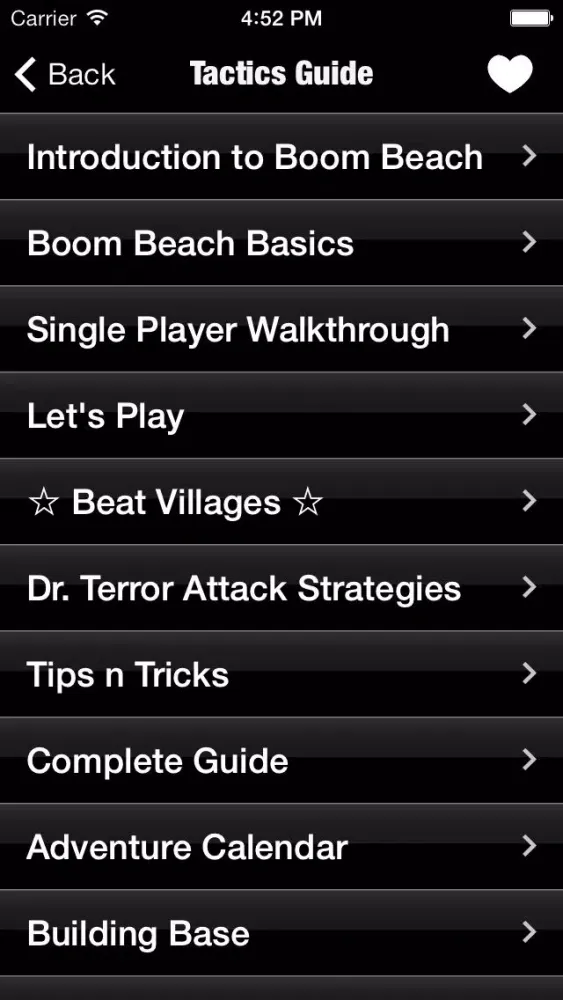 Massive Guide for Boom Beach スクリーンショット