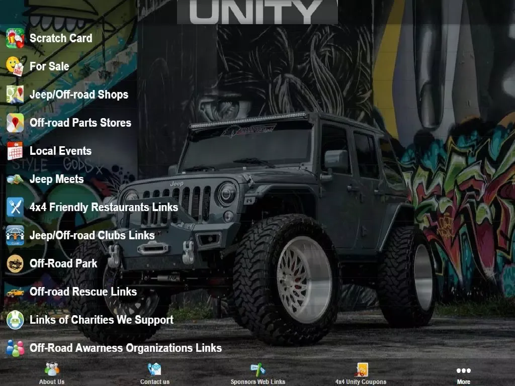 Capturas de tela do 4x4 Unity iPad 