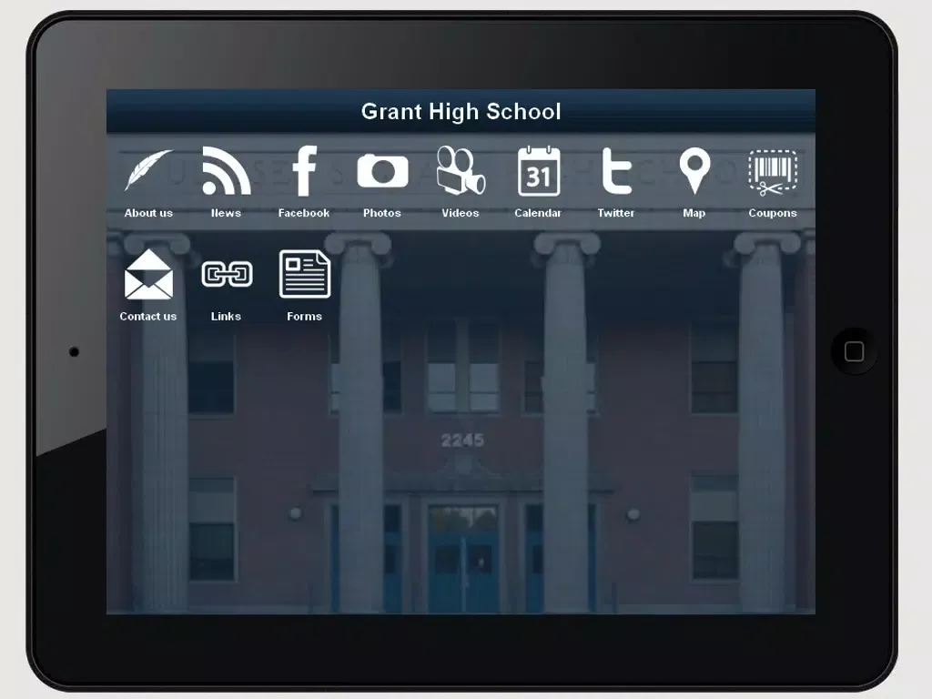 Скриншоты Grant High School iPad 