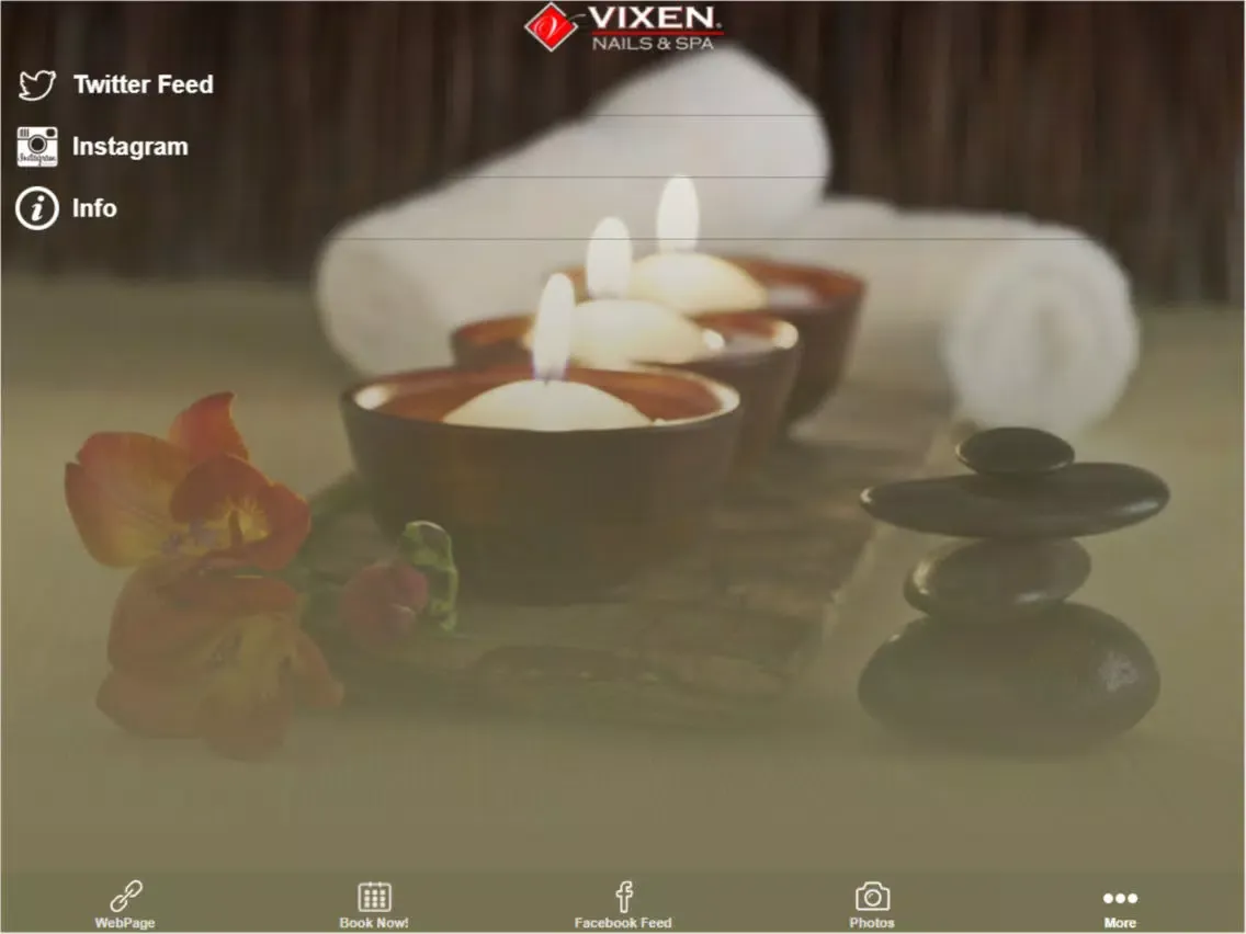 Vixen Nails & Spa iPad  स्क्रीनशॉट
