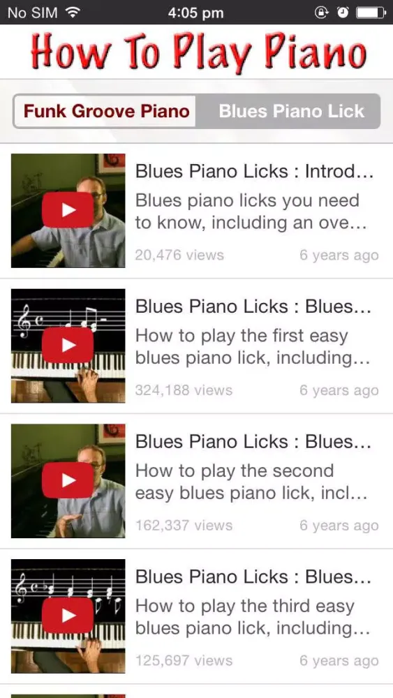 How To Play Piano Screenshots