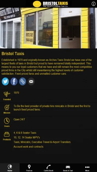 Bristol Taxis应用截图