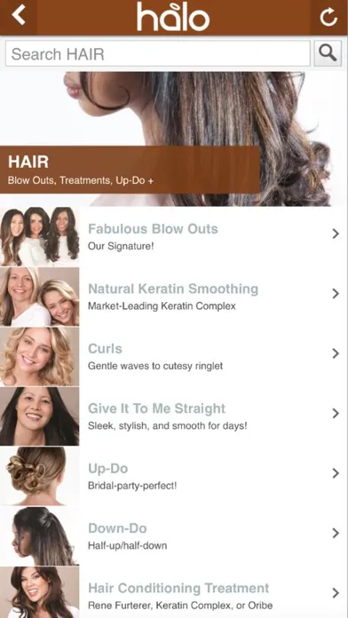Zrzuty ekranu Halo Blow Dry Bars