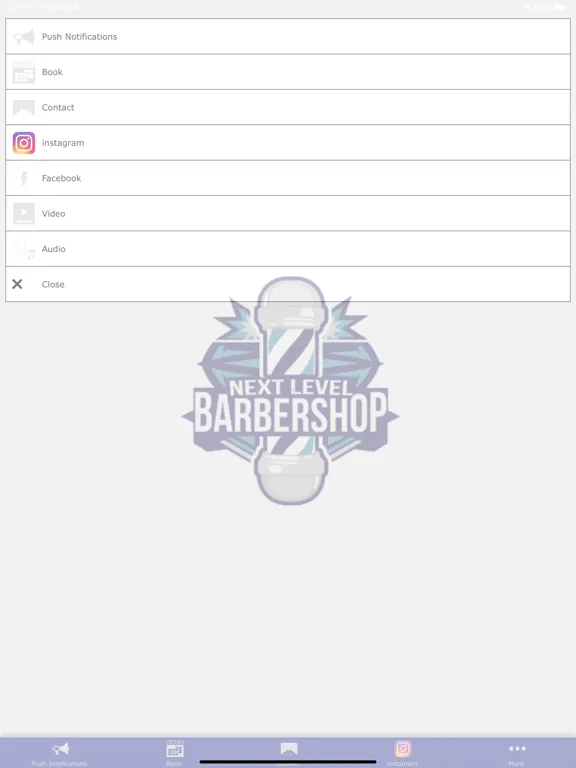 Next Level Barbershop iPad  स्क्रीनशॉट