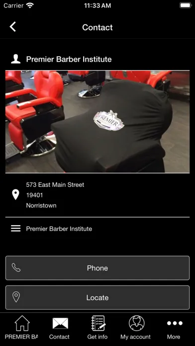 Premier Barber Institute Screenshots