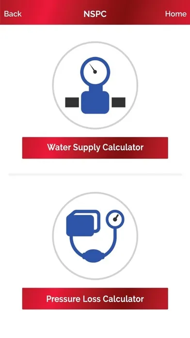 Скриншоты PHCC Water Supply Calculator