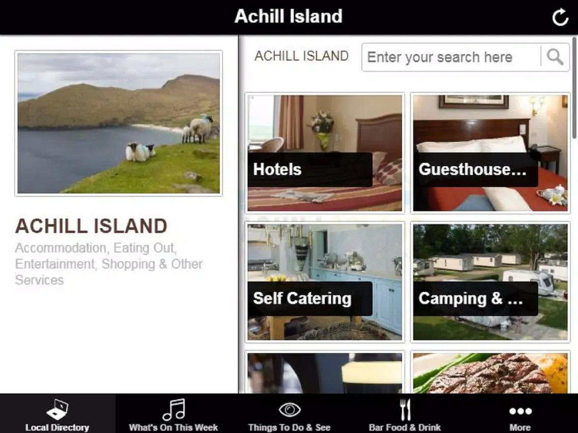 Achill Island iPad 应用截图
