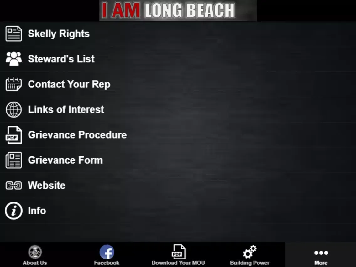 IAM LONG BEACH iPad  Screenshots