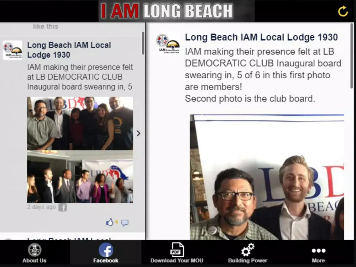 IAM LONG BEACH iPad  Screenshots