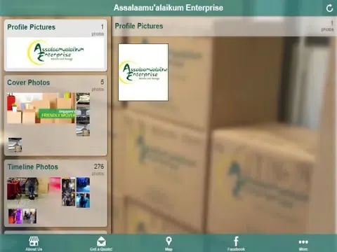 AE movers and storage iPad  স্ক্রিনশট