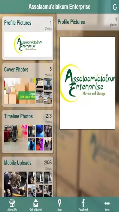 AE movers and storage স্ক্রিনশট