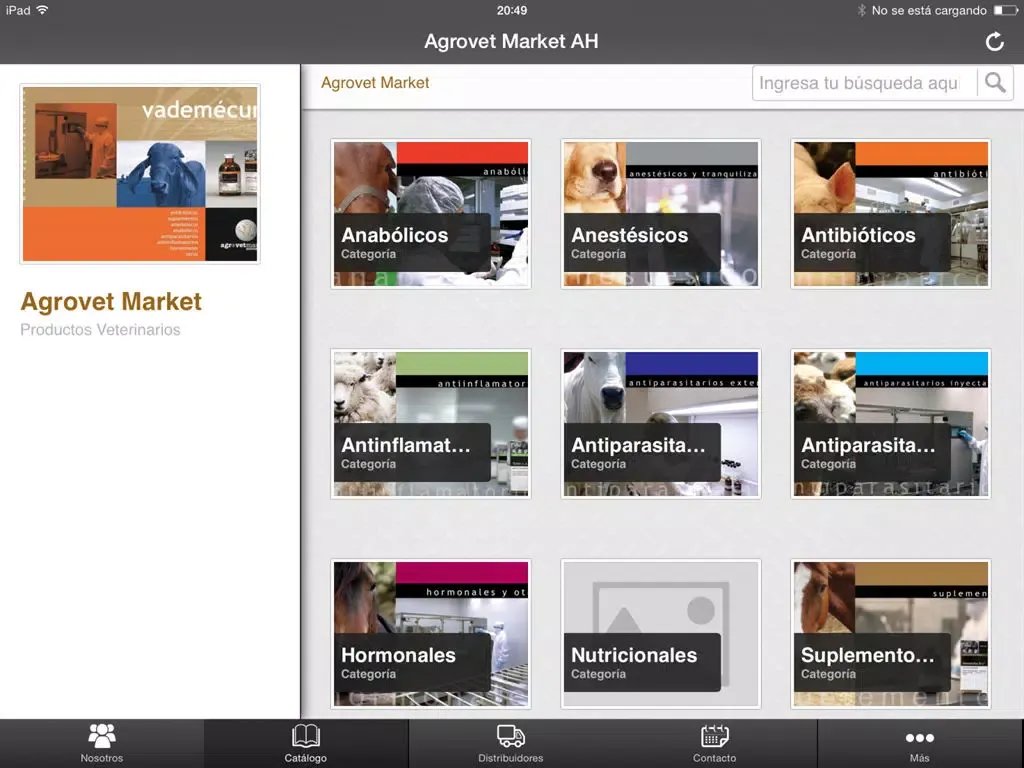 Capturas de tela do Agrovet Market Animal Health iPad 