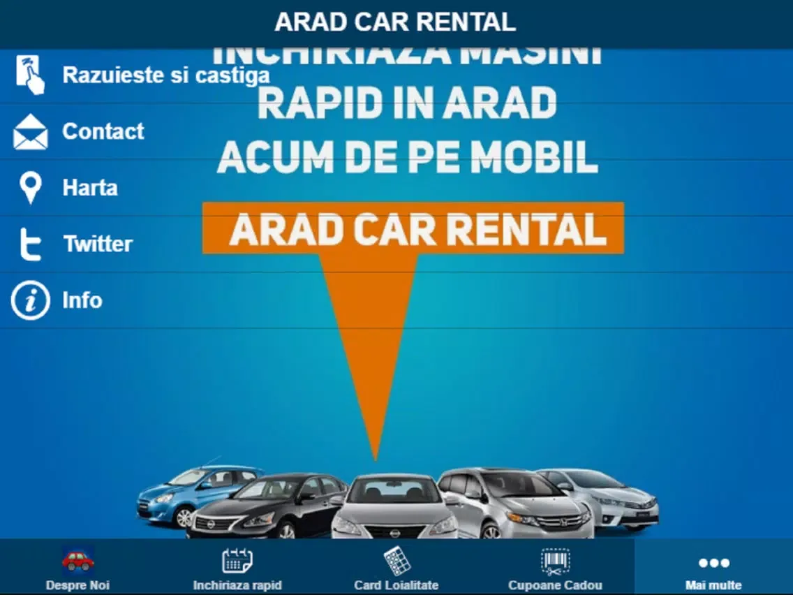 Arad Car Rental iPad  স্ক্রিনশট
