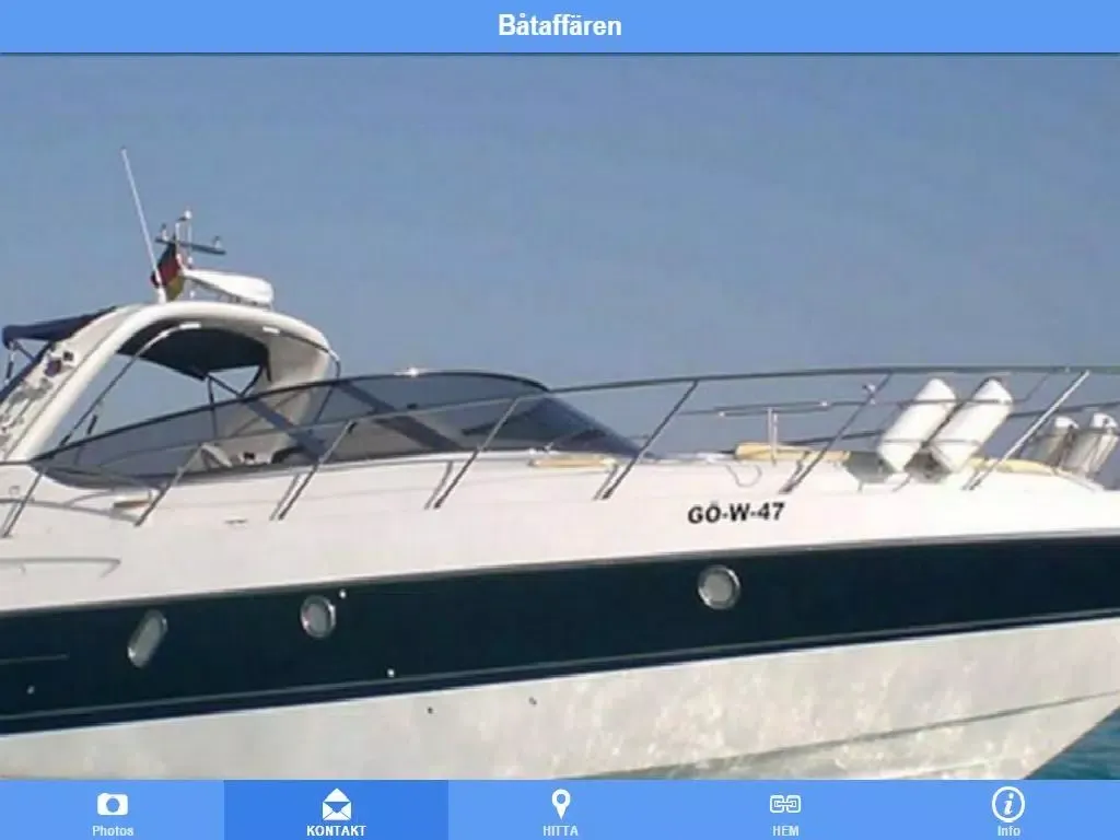 Båtaffären iPad  Screenshots