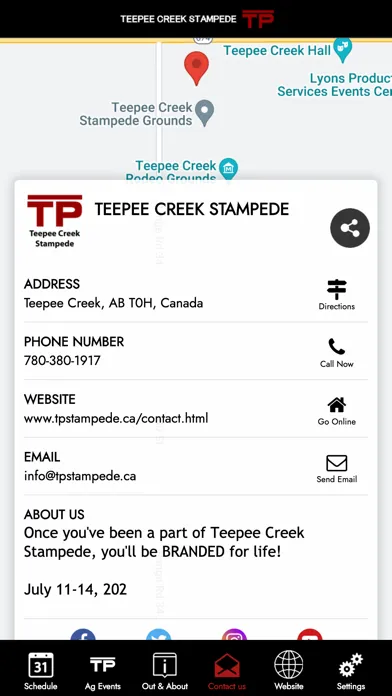 Teepee Creek Stampede स्क्रीनशॉट