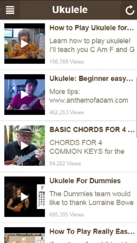 How To Play Ukulele - Learn To Play Ukulele Songs, Chords, Tuning Information and Other Ukulele Tips Screenshots