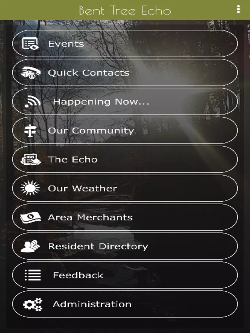Capturas de pantalla de Bent Tree Echo iPad 