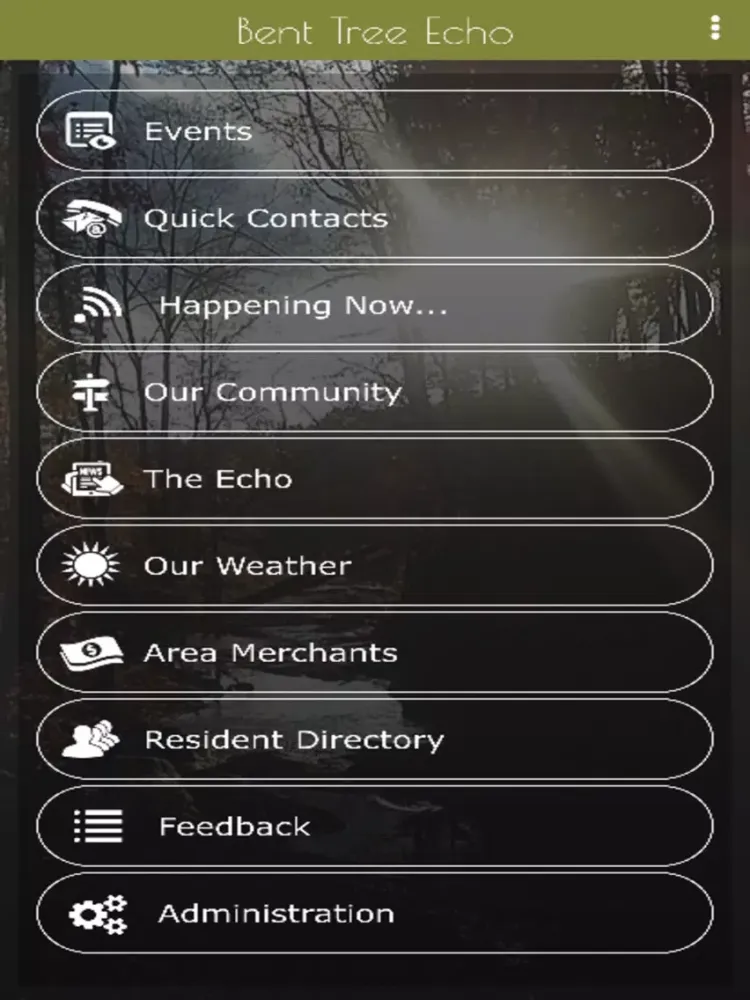 Screenshot di Bent Tree Echo iPad 