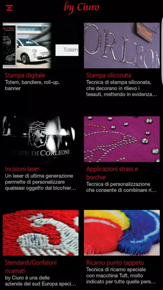 Capturas de pantalla de By Ciuro Italia