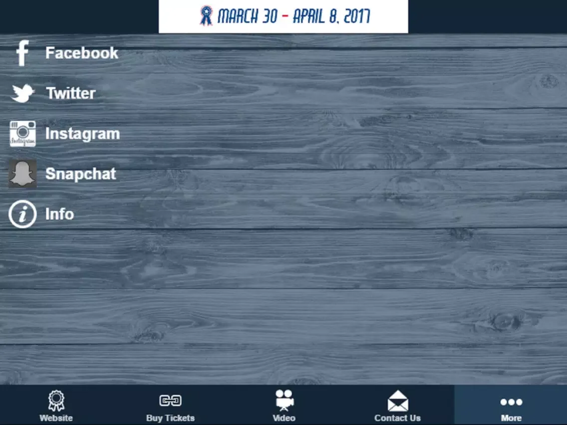 Screenshot di Clay County Fair iPad 