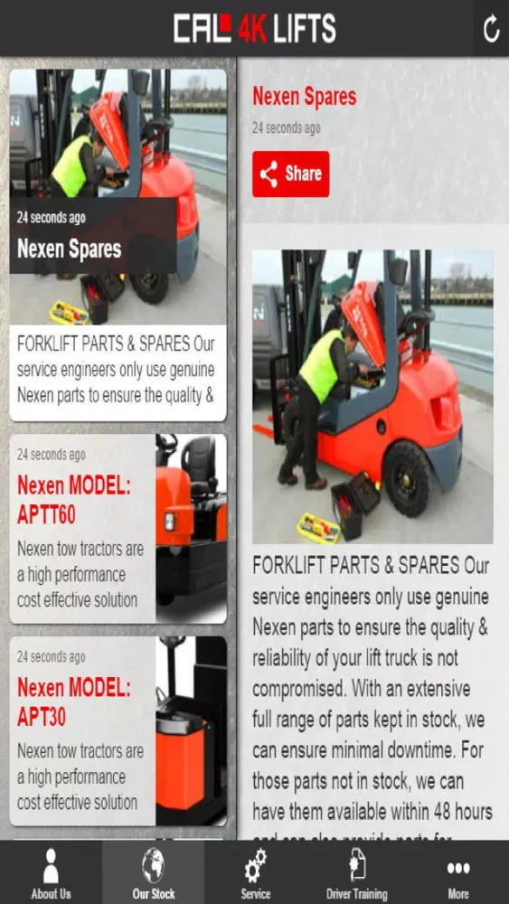 Captures d'écran de CAL 4KLifts