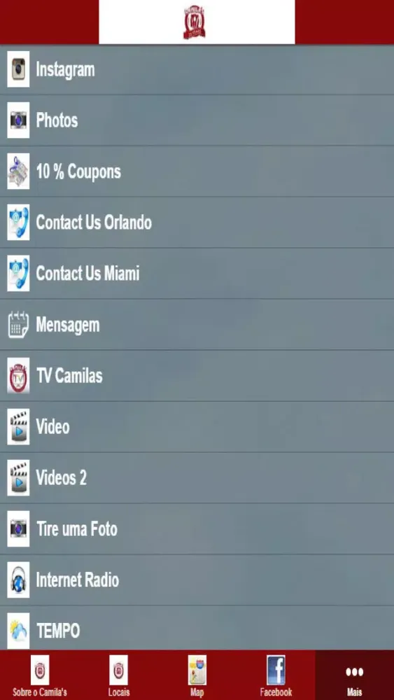 Screenshot di CAMILAS RESTAURANTE