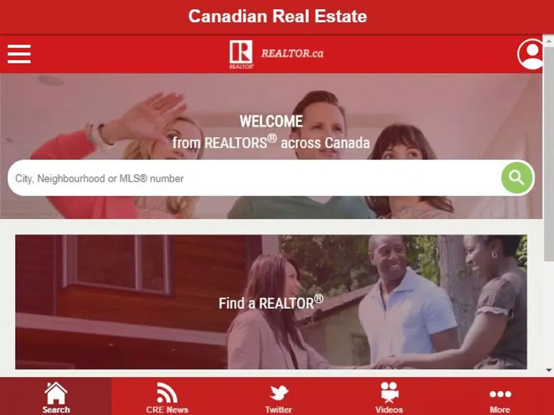 Capturas de pantalla de Canadian Real Estate iPad 