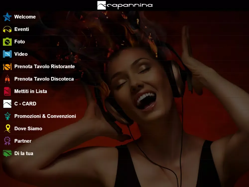 Скриншоты Capannina discoteca iPad 