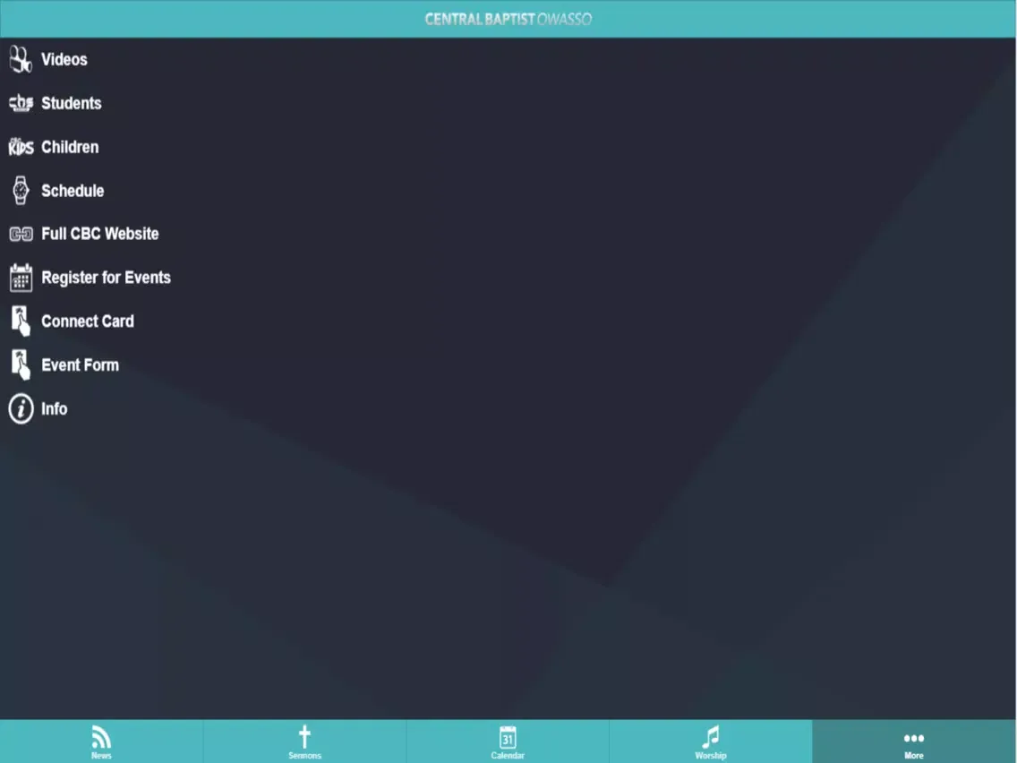 CBC Owasso iPad  سکرین شاٹس