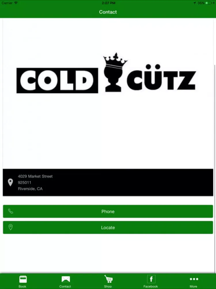 صور Cold Cutz Barbershop iPad 