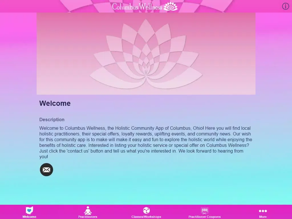 Captures d'écran de Columbus Wellness iPad 