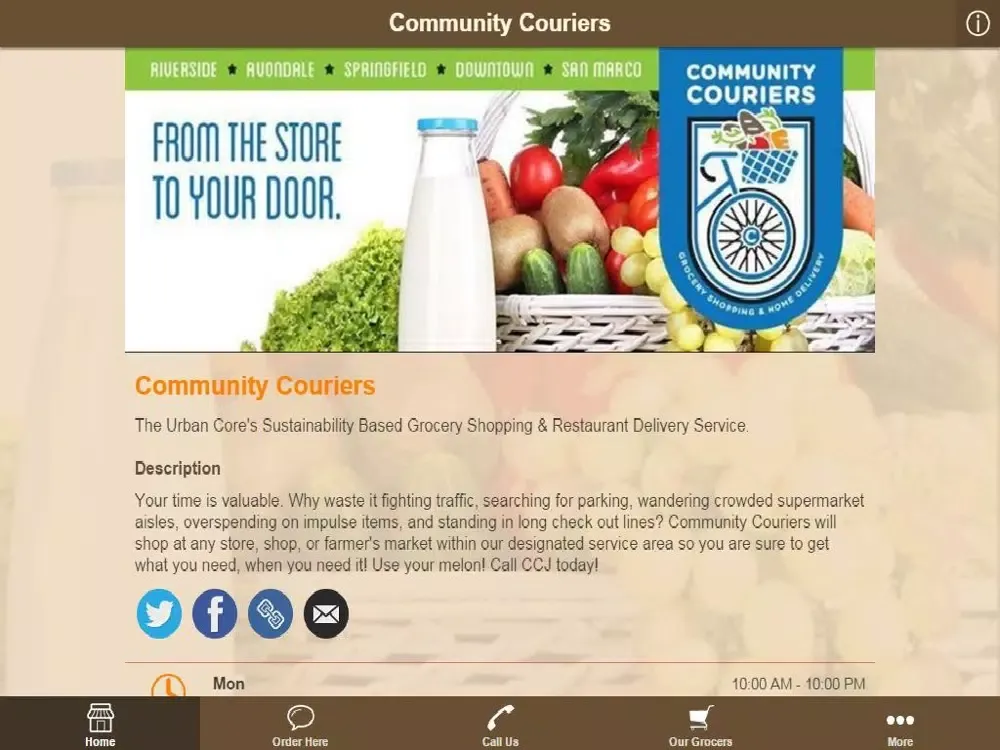 Community Couriers of Jacksonville iPad  سکرین شاٹس