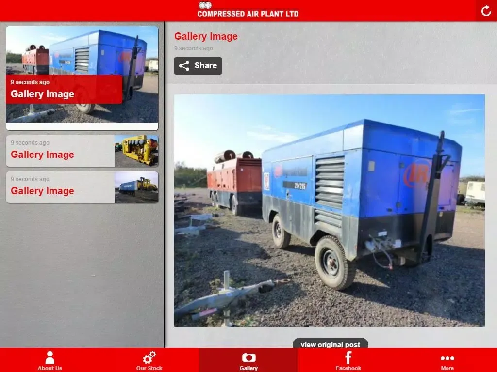 Capturas de pantalla de Compressed Air Plant iPad 